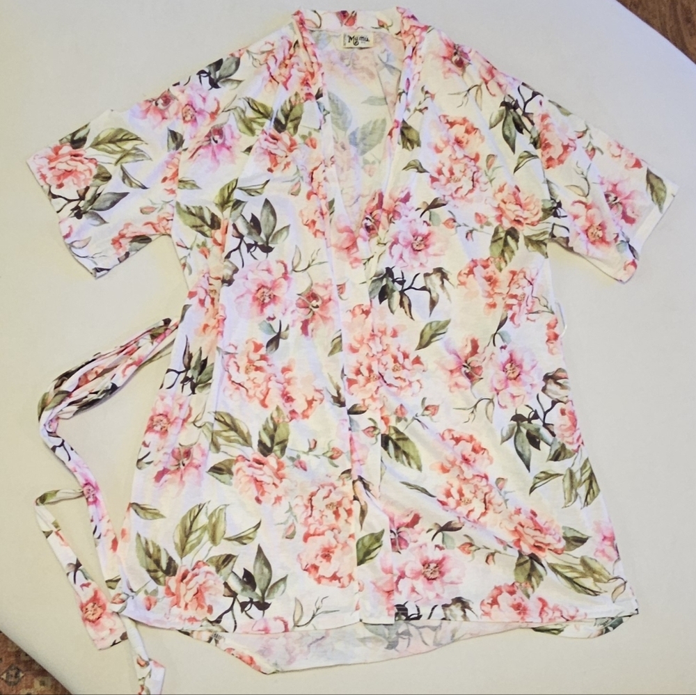 SHOW ME YOUR MUMU ROBE, O/S GARDEN of BLOOM, NWOT - Picture 2 of 6